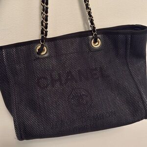 Chanel tote! Incredible deal worn, with signs of wear but easy to refurbish
